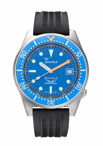 Squale 1521 Blue Blasted 1521BLUEBL
