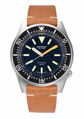 Squale 1521 Militaire - Blasted Case 1521MILBL