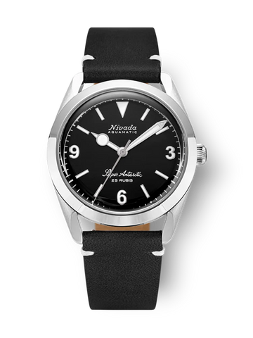 Nivada Grenchen Antarctic 3.6.9 Black No Vintage 32039A