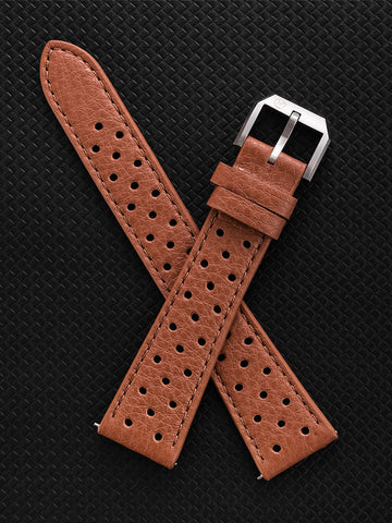 Armband - Nivada Lederband Braun Racing