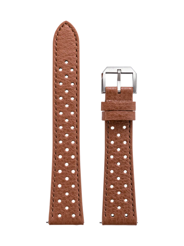 Armband - Nivada Lederband Braun Racing