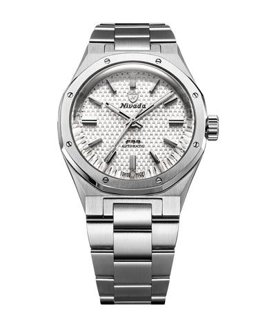 Nivada Grenchen F77 MK 2 White NoDate 68046A77