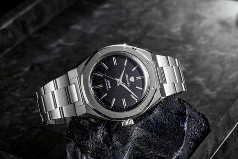 Nivada Grenchen F77 MK 2 Blue Aventurin 68047A77