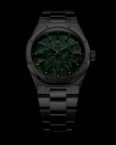 Nivada Grenchen F77 Black Mark 2 68035A77