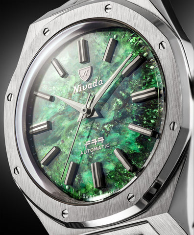 Nivada Grenchen F77 Black Mark 2 68035A77