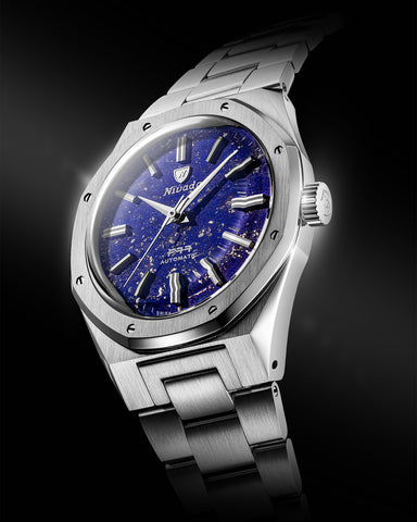 Nivada Grenchen F77 MK 2 Lapis Lazuli 68048A77