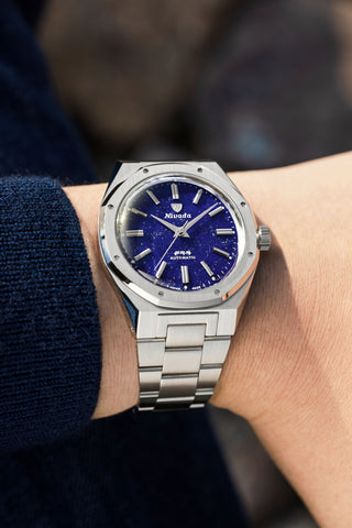 Nivada Grenchen F77 MK 2 Lapis Lazuli 68048A77