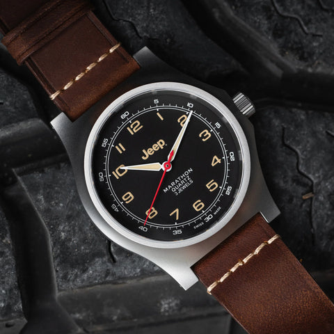 MARATHON 41mm Jeep® Willys SSGPQ (Officer's Quartz) - WW194034SS