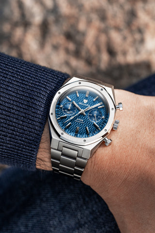 F77 Chrono Mecaquartz Blue 68000Q77