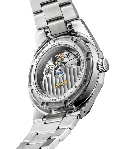 Nivada Grenchen F77 MKII AZURITE - 100 YEARS - 68056A77