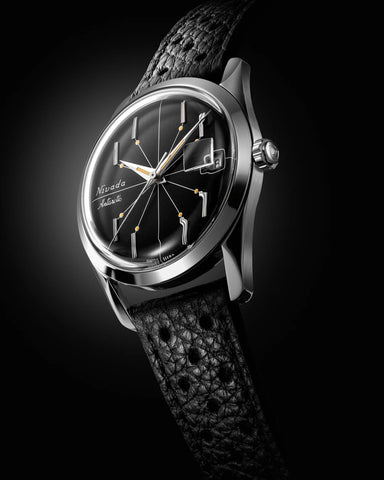 Nivada Grenchen Antarctic Spider Black 32072A