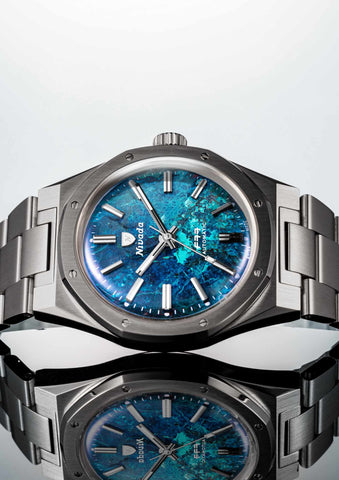 Nivada Grenchen F77 Titanium Chrysocoll Special Edition