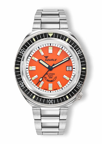 Squale 2001 Reverse Orange 2001BKOR