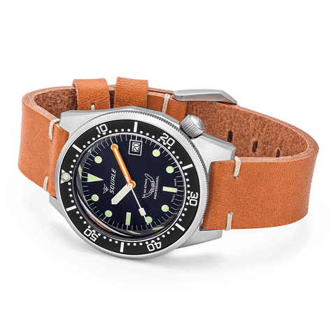Squale 1521 Black Blasted 1521BKBL