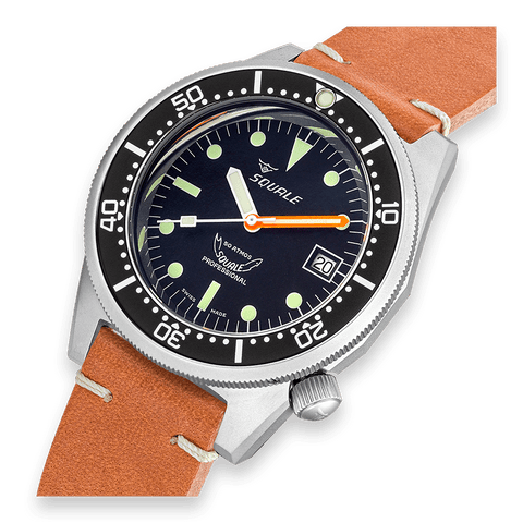 Squale 1521 Black Blasted 1521BKBL