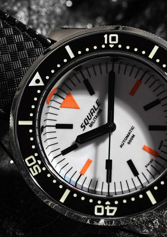 Squale 1521 Militaire White 1521FUMIWT