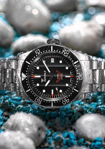 Squale 1545 Black 1545BKBKC
