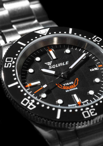 Squale 1545 Black 1545BKBKC