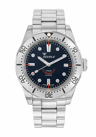 Squale 1545 Black Steel 1545SSBK