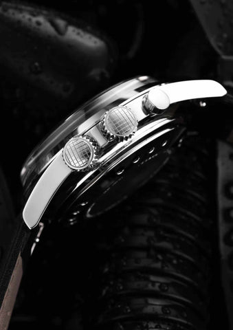 Vulcain Nautical - Black Beige Patina - Sapphire Crystal