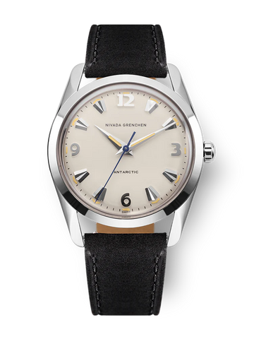 Nivada Grenchen Antarctic 35mm Eggshell - Beige Lume 35001M
