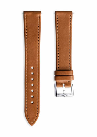 Armband - Vulcain Lederband Braun, 20mm