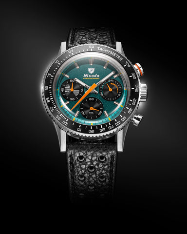 Nivada Grenchen Chronoking Mecaquarz Racing Green 87051Q