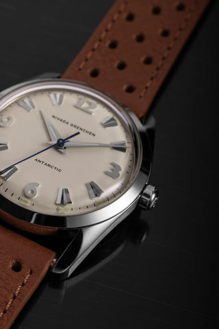 Nivada Grenchen Antarctic 35mm Eggshell - White Lume 35004M