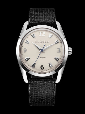 Nivada Grenchen Antarctic 35mm Eggshell - White Lume 35004M