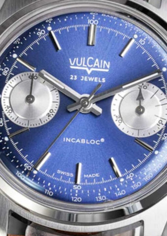 Vulcain Chronograph Blue