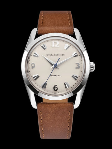Nivada Grenchen Antarctic 35mm Eggshell - Beige Lume 35001M
