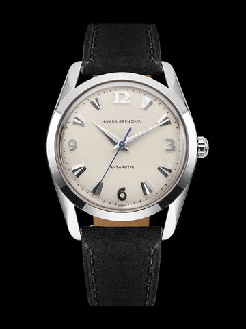 Nivada Grenchen Antarctic 35mm Eggshell - White Lume 35004M