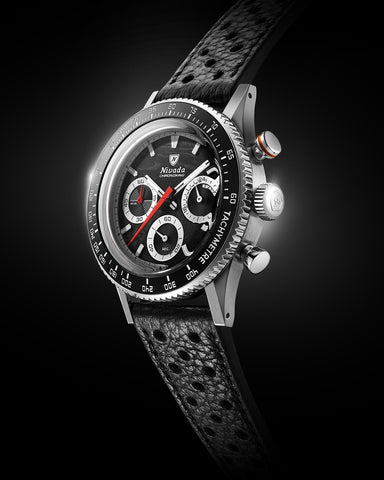 Nivada Grenchen Chronoking Mecaquarz Racing Black 87048Q