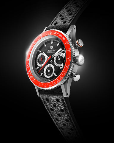 Nivada Grenchen Chronoking Mecaquarz Racing Black 87048Q