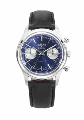 Vulcain Chronograph Blue