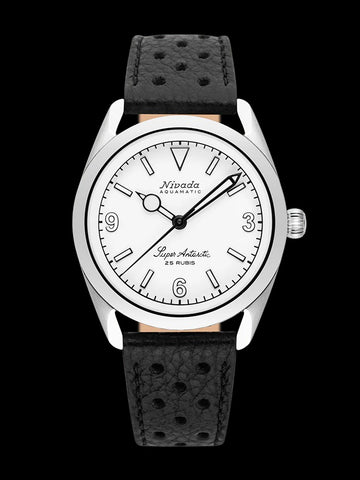 Nivada Grenchen Super Antarctic White 3.6.9 White Luminova 32067A