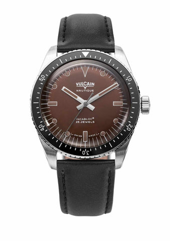 Vulcain Skindiver Nautique Brown 660170A47