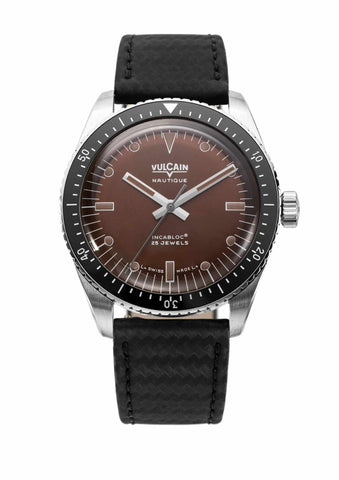 Vulcain Skindiver Nautique Brown 660170A47
