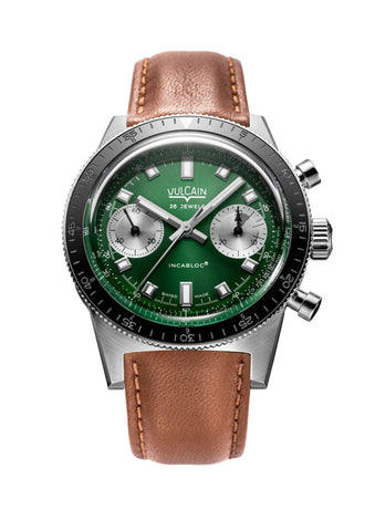Vulcain Skindiver Chronograph Green 590176BK7