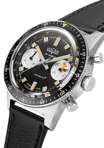 Vulcain Skindiver Chronograph Black 590176A07