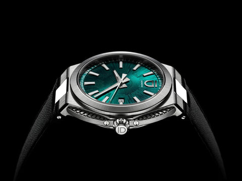 ID Geneve Circular S - Green - Fluted Sides