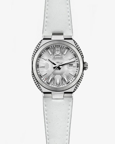 ID Geneve Circular S - Silver - Fluted Sides