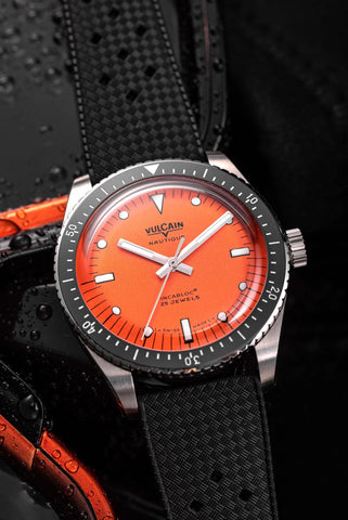 Vulcain Skindiver Nautique Orange 660170A67