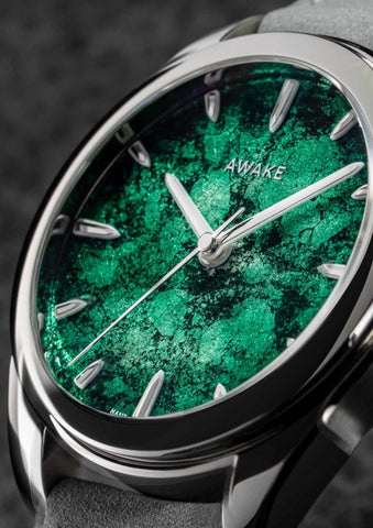 Awake-sơn-mai-frosted-leaf-green-limited-edition 11