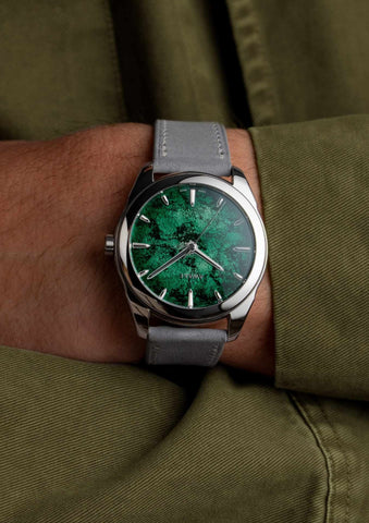 Awake-sơn-mai-frosted-leaf-green-limited-edition 13