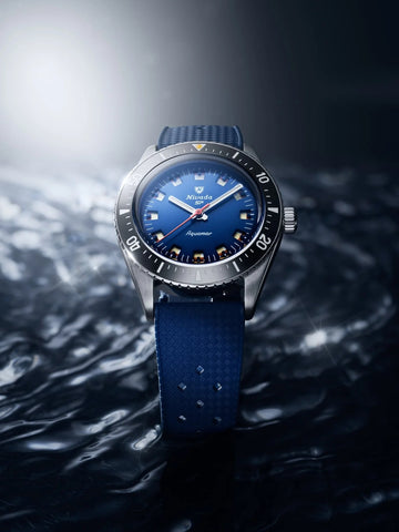 Nivada Grenchen Aquamar Blue 32074A