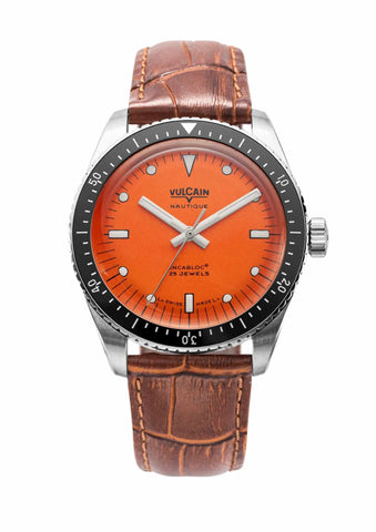 Vulcain Skindiver Nautique Orange 660170A67
