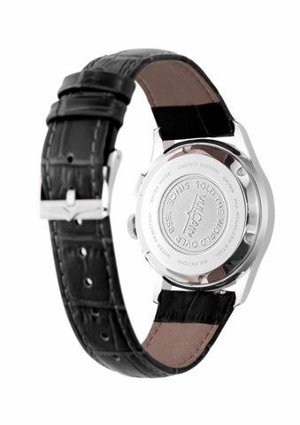 Vulcain Cricket Classique 39 Black-White-Blue