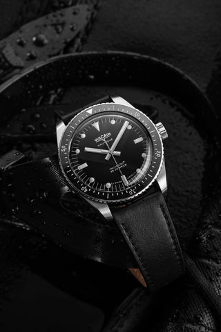 Vulcain Skindiver Nautique Black - White Lume 660170B07