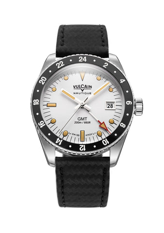 Vulcain Skindiver Nautique GMT White 680174A57